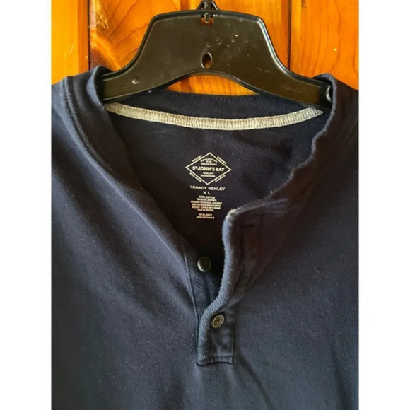 St. John's bay longsleeve legacy henley size XL - Picture 3 of 4